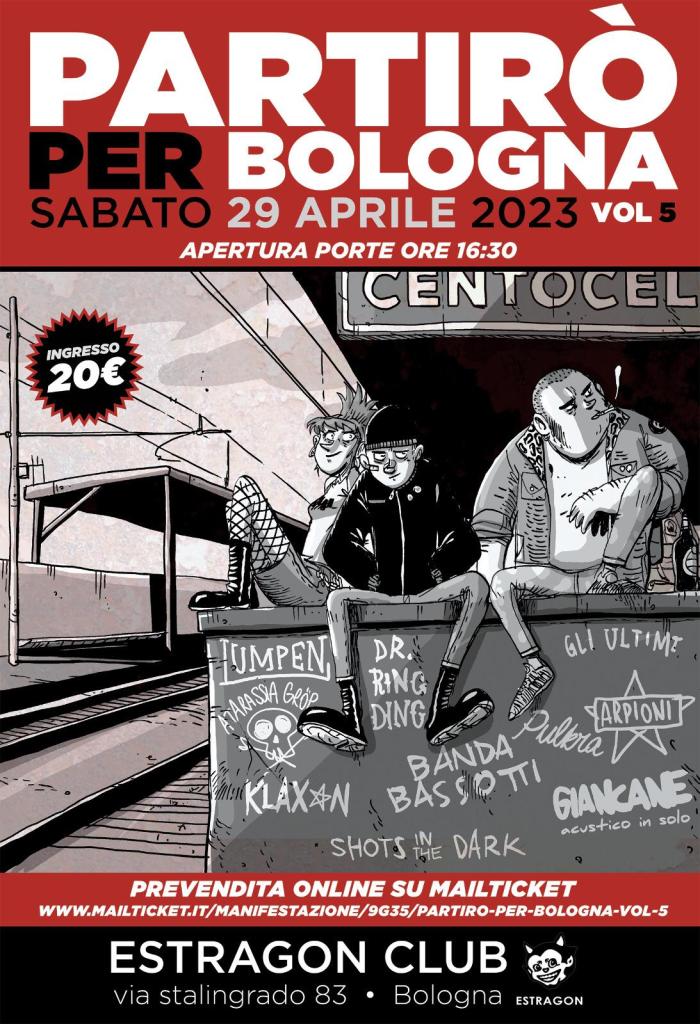 Partirò per Bologna festival 29 aprile